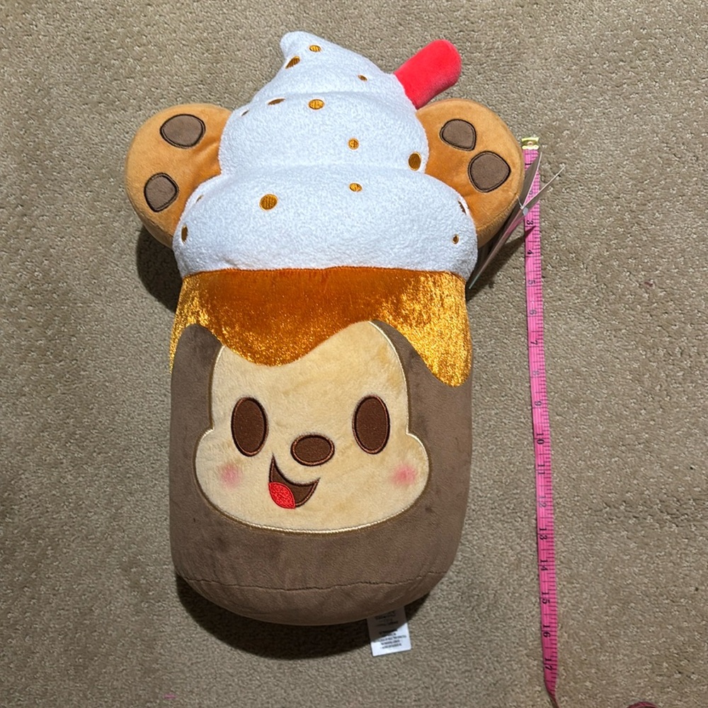 Disney Munchlings Iced Cookie Latte Mickey Medium Size NWT